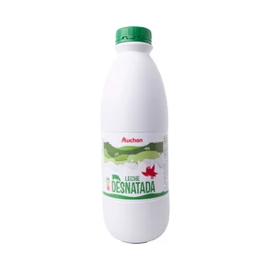 AUCHAN Leche de vaca desnatada 1,5 l Producto Alcampo.