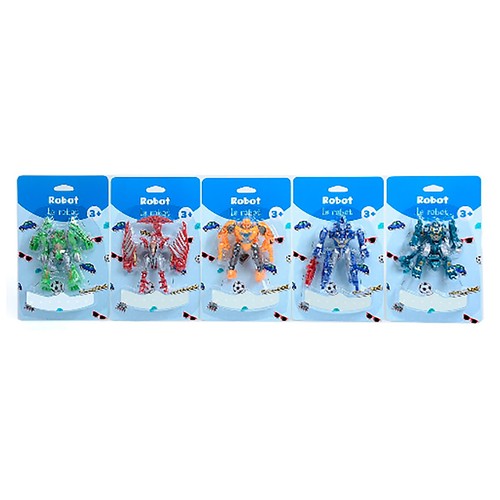 Robots de colores surtidos, SNC.
