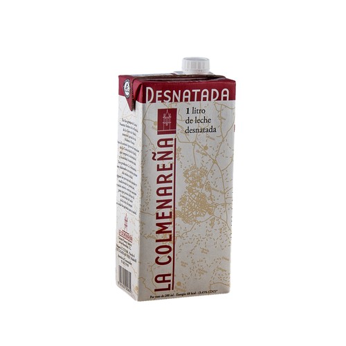 LA COLMENAREÑA Leche desnatada 6 x 1l.