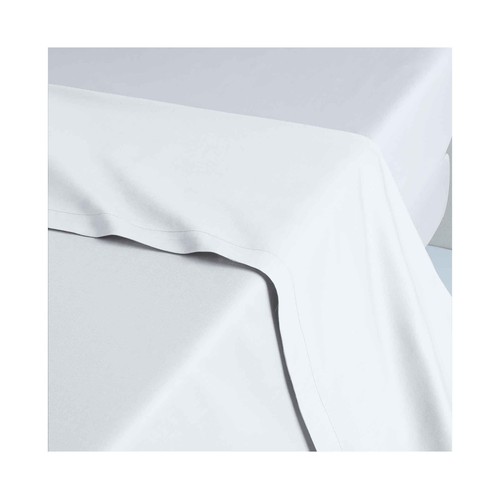 Sábana encimera de microfibra de 260x280cm, 100% poliéster, ESSENTIAL.