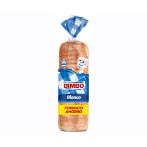 BIMBO Pan de molde blanco con corteza 700 g.