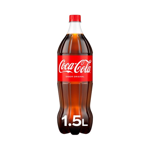 COCA COLA Original Refresco de cola botella 1.5 l.
