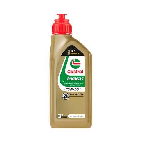 Aceite 4T 15W-50, 1l, CASTROL.