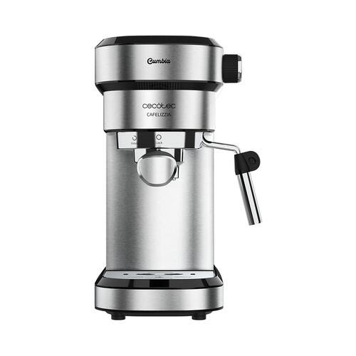Cafetera espresso CECOTEC Cafelizzia 790 steel, presión 20 bar, capacidad 1,2 L, calienta tazas.
