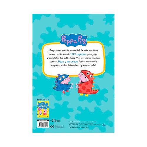Peppa pig. Cuaderno de actividades - Super pegatinas. BEASCOA