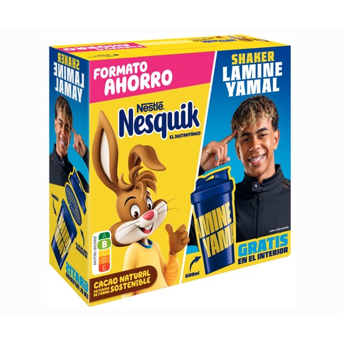 Cacao en polvo NESQUIK de NESTLÉ 2 kg.