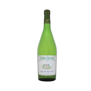 TIERRA BLANCA  Vino blanco seco con denominación de origen Vinos de la Tierra de Cádiz TIERRA BLANCA botella de 75 cl.