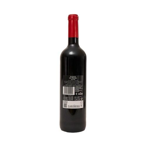PUENTE DE PIEDRA Vino tinto con D.O.P Cariñena botella 75 cl.