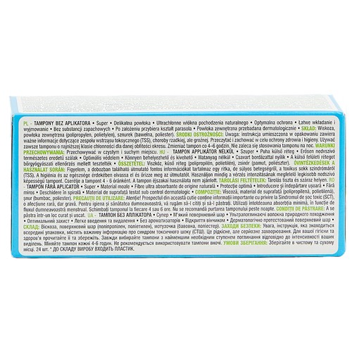 PRODUCTO ALCAMPO Tampones super sin aplicador 24 uds.