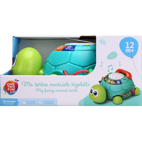 Mi Divertida Toruga Musical 25X20X11Cm ONE TWO FUN ALCAMPO