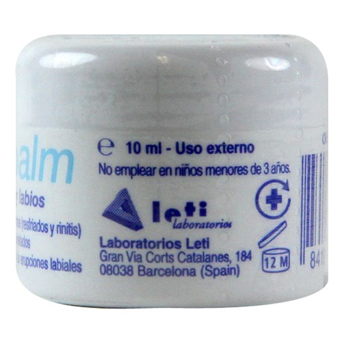 LETIBALM Bálsamo reparador nariz y labios LETIBALM 10 ml.