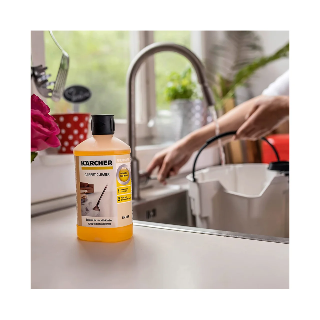 Detergente para alfombras Rm 519, 1L.