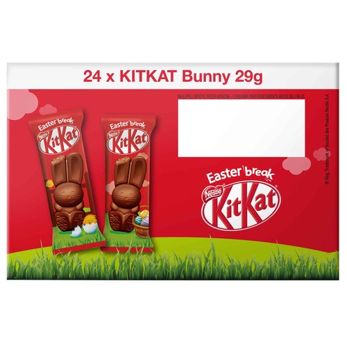 KIT KAT Conejito de pascua de chocolate 29 g.