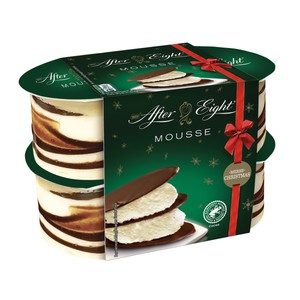 Imagen de AFTER EIGHT Mousse de menta con capas de chocolate negro crujiente 4 x 57 g.