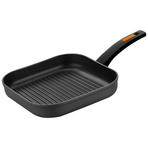 Plancha cuadrada 28cm. con revestimiento antiadherente bicapa Withford, apta para inducción, Fuego MONIX