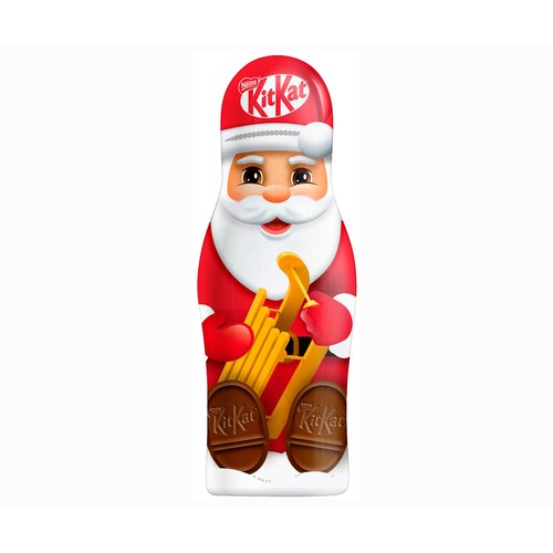 NESTLÉ Papa Noel de kit kat 45 g.