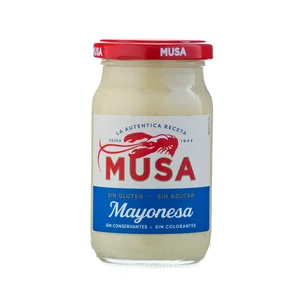 MUSA Mayonesa frasco, sin conservantes ni colorantes 225 ml.