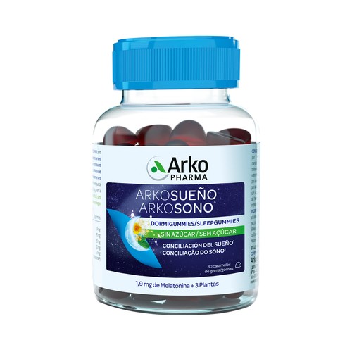 ARKOPHARMA Arkosueño Caramelos de goma sin azúcar que ayudan a conciliar y tener un sueño de calidad 30 uds.