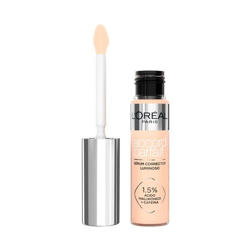 L´ORÉAL PARIS Accord parfait tono 1R Sérum corrector con ácido Hialurónico y cafeína.