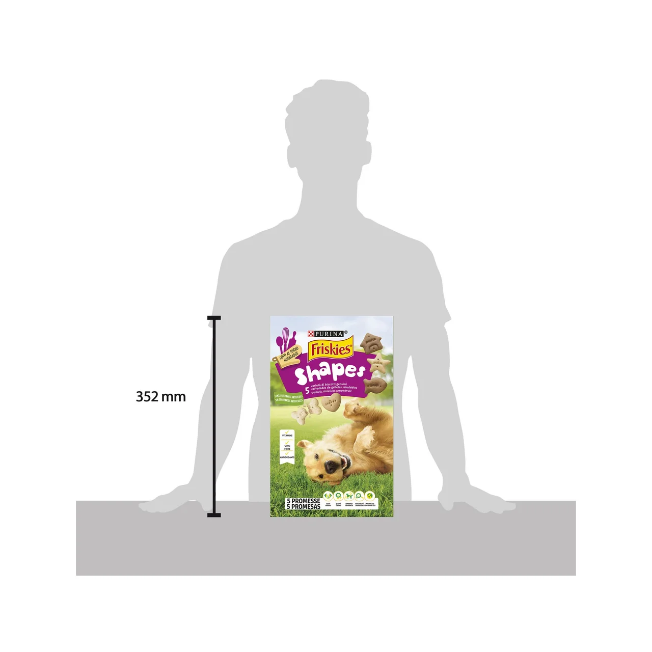 Snacks para perros con sabores variados 800 g
