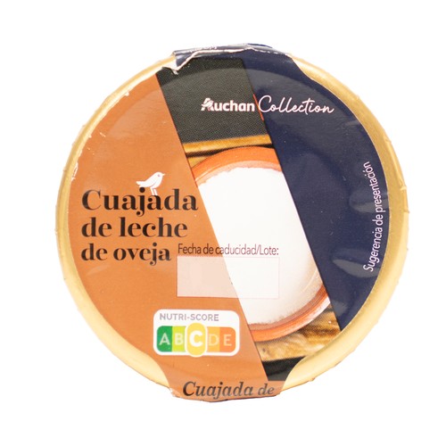 PRODUCTO ALCAMPO Collection Cuajada de leche de oveja 140 g.