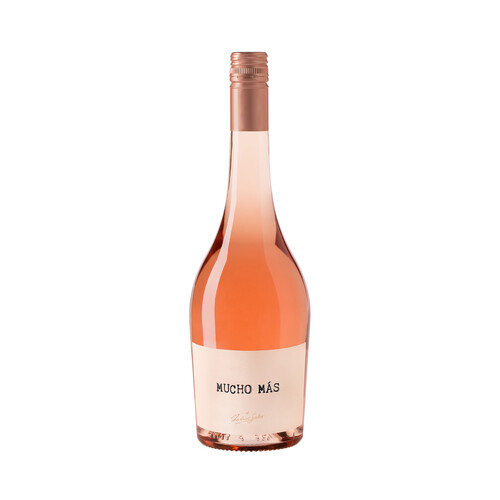MUCHO MÁS  Vino rosado blend sin D.O. botella de 75 cl.