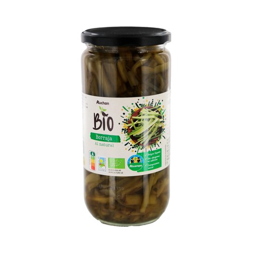 Borraja al natural ecológica ALCAMPO PRODUCCIÓN CONTROLADA ECOLÓGICO 400 g.