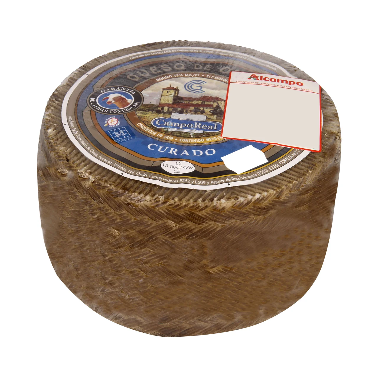 Queso oveja curado, cuña.