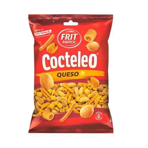 FRIT RAVICH Cocktail de frutos secos con queso 170 g.