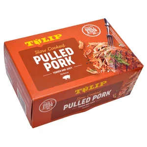 TULIP Carne de cerdo deshilachada, con salsa barbacoa TULIP 550 g.