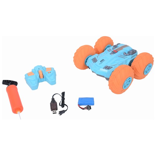 Coche radiocontrol con ruedas hinchables y cargador USB, ONE TWO FUN ALCAMPO.