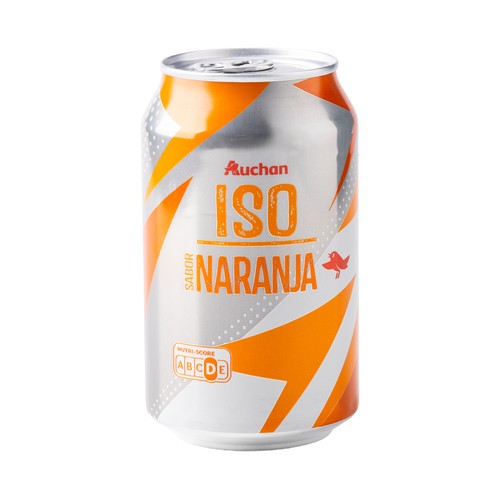 PRODUCTO ALCAMPO Bebida isotónica con sabor a naranja lata 33 cl.