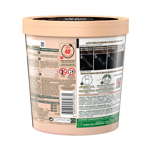 GARNIER Good tono 5.2 Castaño golden Coloración permanente sin amoniaco.