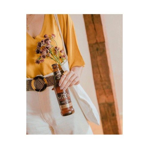 SAN MIGUEL SELECTA Cerveza tostada 33 cl.