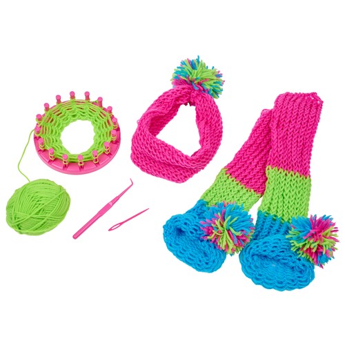 Set para Aprender a Tejer con 7 piezas +5 Años ONE, TWO FUN