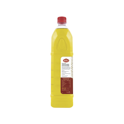 BAU Aceite de oliva suave botella 1 l.