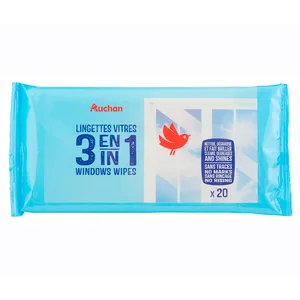 PRODUCTO ALCAMPO Toallitas limpiacristales PRODUCTO ALCAMPO 20 uds.