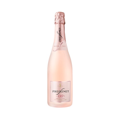 FREIXENET Espumoso rosado sin alcohol (0.0%) botella de 75 cl.