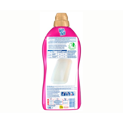 VERNEL Suavizante vernel magnolia 80 ds 1400 ml