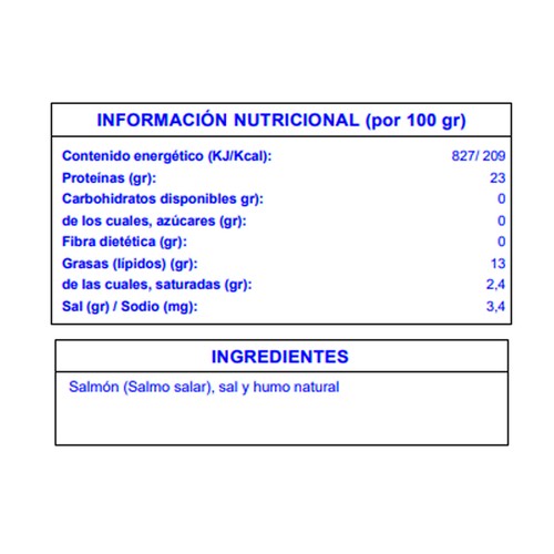 ROYAL Salmón ahumado 45 g.