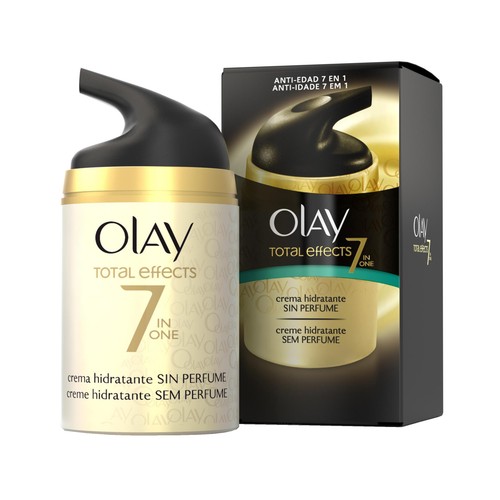 OLAY Total effect Crema de día sin perfume y con acción hidratante 50 ml.