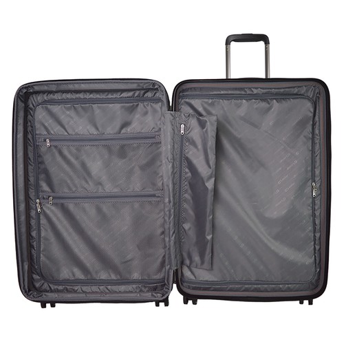 Maleta grande tipo trolley 8 ruedas light 77cm azul. AIRPORT