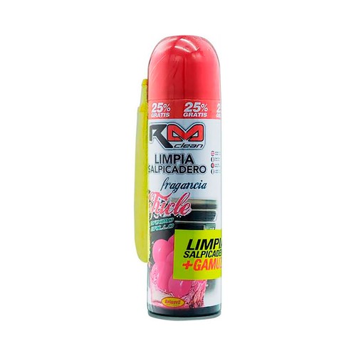Limpiasalpicaderos 650ml clean aroma chicle+bayeta. RM CLEAN