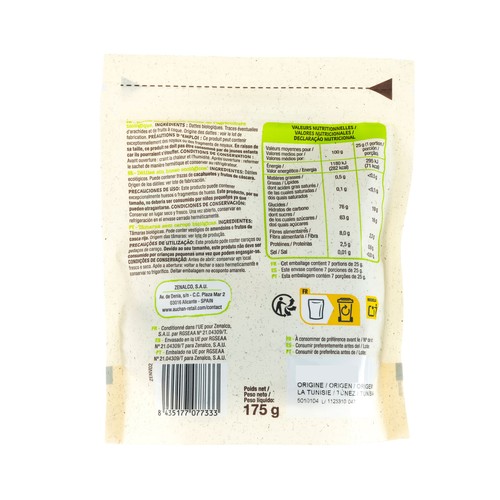 ALCAMPO ECOLÓGICO Dátiles sin hueso ecológicos 175 g