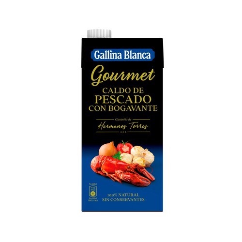 GALLINA BLANCA Caldo gourmet de rape y bogavante 1 l.