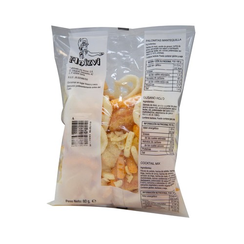 ANIZVI Cocktail de frutos secos 80 g.
