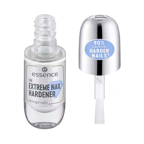 Endurecedor de uñas vegano, para uñas blancas y quebradizas ESSENCE The extreme nail hardener.