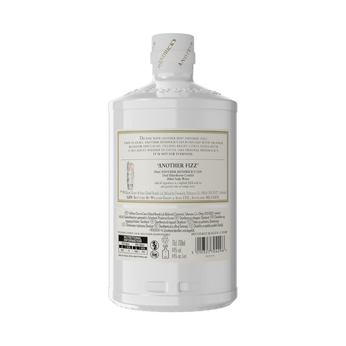 HENDRICK´S Another Ginebra premium destilada y embotellada en Escocia botella 70 cl.