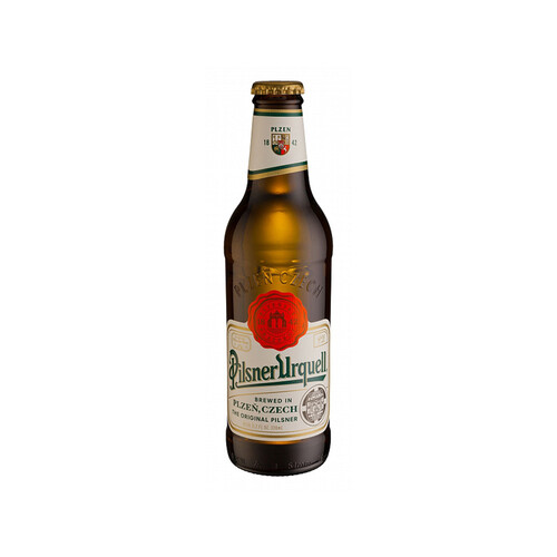 PILSNER URQUELL Cerveza lager Checa botella 33 cl.