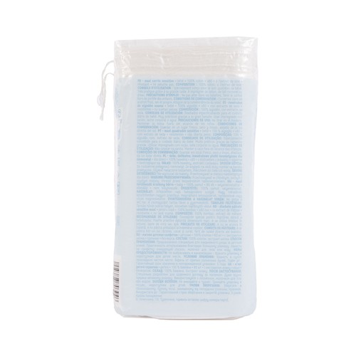 PRODUCTO ALCAMPO Baby Almohadillas cuadradas de algodón 100%, gruesas y sin pelusas 80 uds.